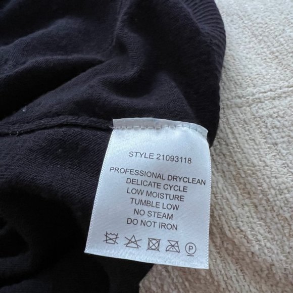 Tory Burch Navy Wool Cardigan size M - Picture 5 of 7